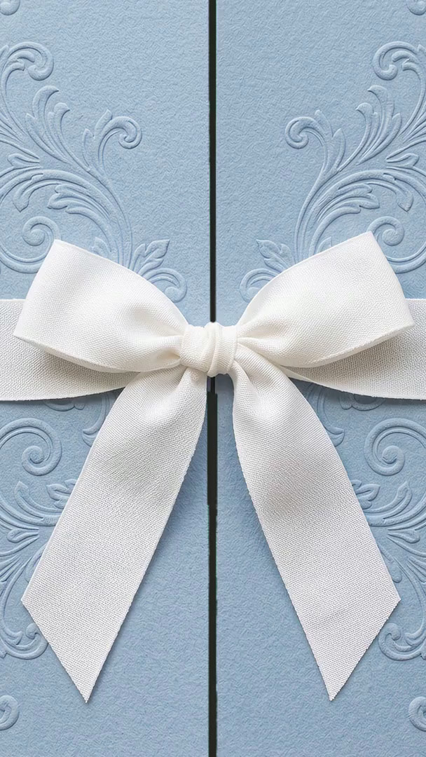 Blue Bow Gatefold