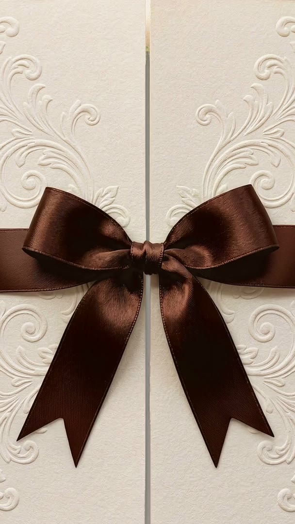Brown Bow Gatefold