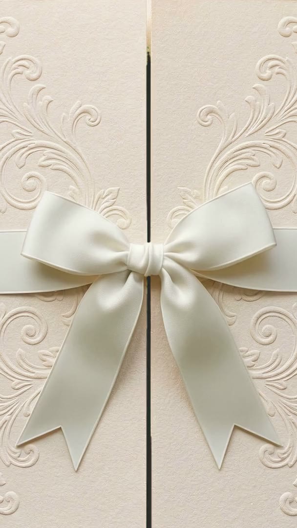 Bianco Bow Gatefold